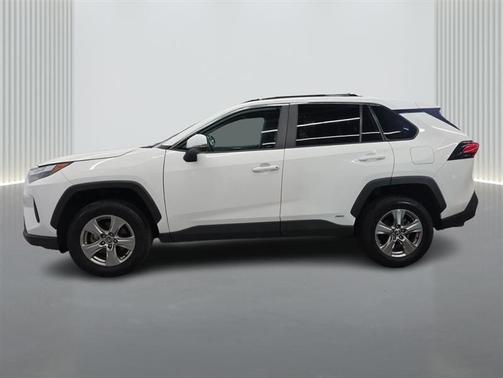 White 2024 Toyota RAV4 Hybrid XLE