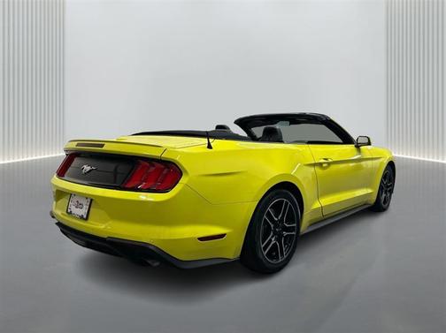 Yellow 2021 Ford Mustang EcoBoost Premium