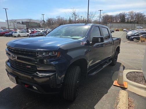Northsky Blue Metallic 2021 Chevrolet Silverado 1500 LT Trail Boss
