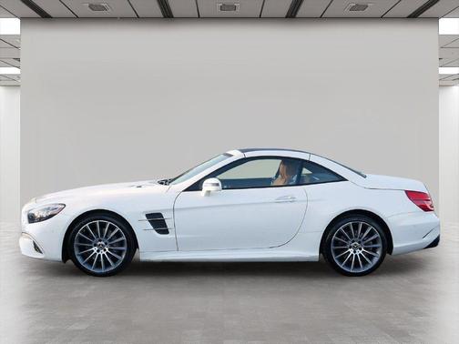 designo Diamond White Metallic 2017 Mercedes-Benz SL 450 SL 450