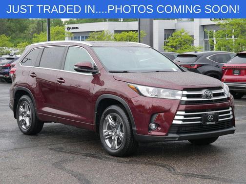 Salsa Red Pearl 2019 Toyota Highlander Limited Platinum