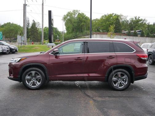 Salsa Red Pearl 2019 Toyota Highlander Limited Platinum