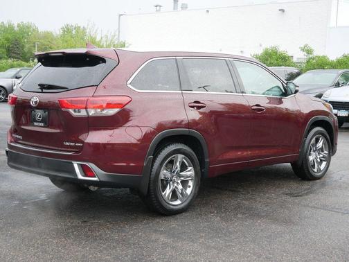 Salsa Red Pearl 2019 Toyota Highlander Limited Platinum