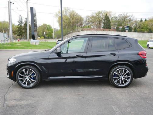 Black Sapphire Metallic 2021 BMW X3 M40i