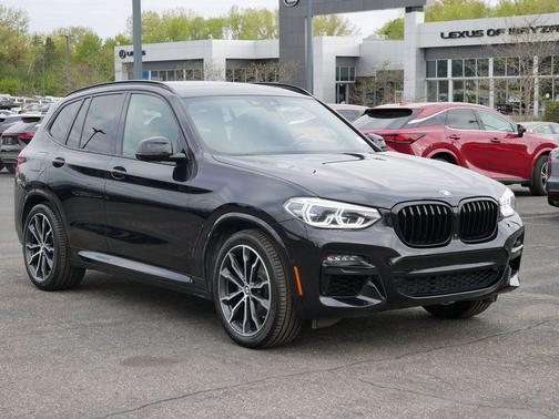 Black Sapphire Metallic 2021 BMW X3 M40i