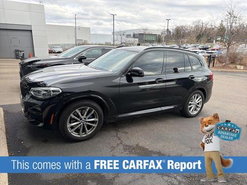 Black Sapphire Metallic 2021 BMW X3 M40i