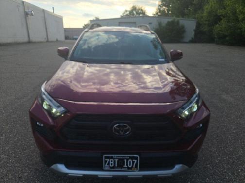Ruby Flare Pearl 2022 Toyota RAV4 Adventure