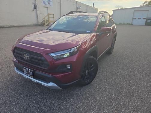 Ruby Flare Pearl 2022 Toyota RAV4 Adventure