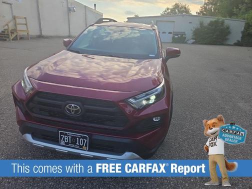 Ruby Flare Pearl 2022 Toyota RAV4 Adventure