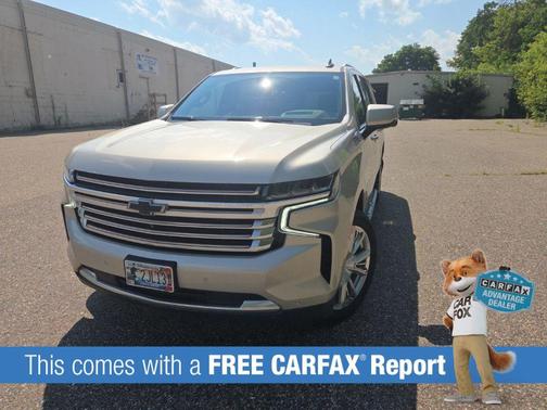 Empire Beige Metallic 2021 Chevrolet Suburban 4WD High Country