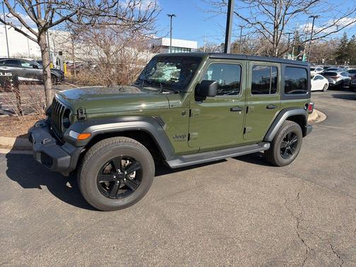 Sarge Green Clearcoat 2021 Jeep Wrangler Unlimited Sport Altitude