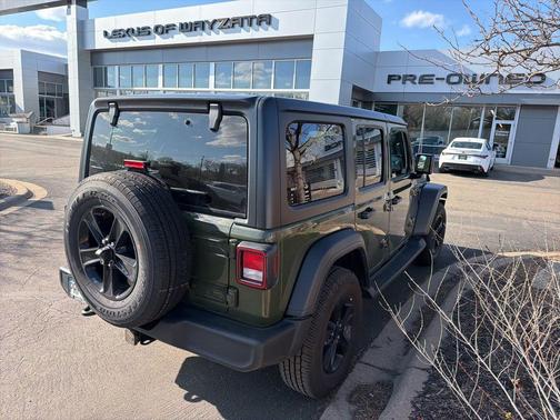 Sarge Green Clearcoat 2021 Jeep Wrangler Unlimited Sport Altitude