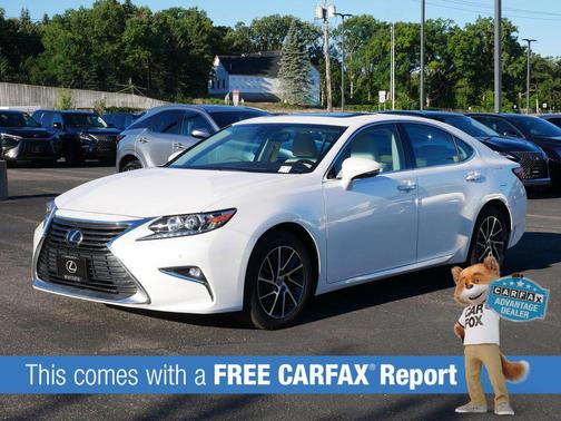 White Pearl 2017 Lexus ES 350 Base