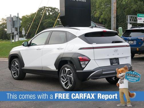 Atlas White 2026 Hyundai KONA SEL Premium