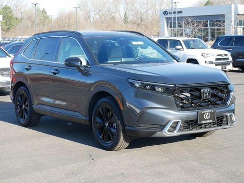 Meteorite Gray Metallic 2023 Honda CR-V Hybrid Sport Touring AWD