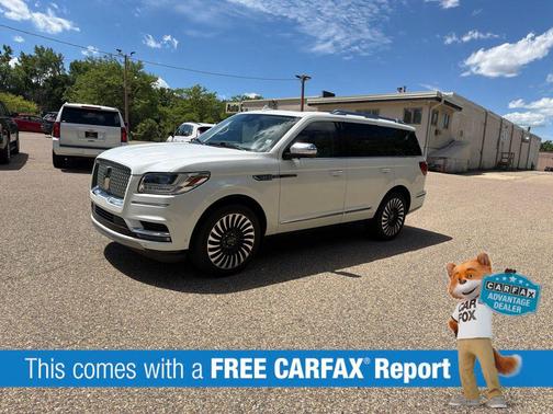 Pristine White 2021 Lincoln Navigator Black Label