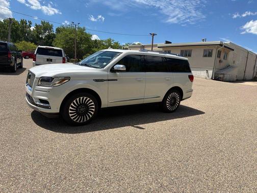 Pristine White 2021 Lincoln Navigator Black Label