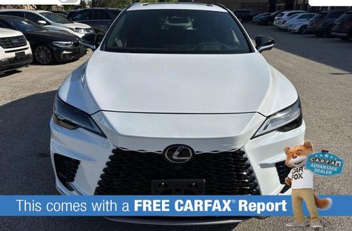 Ultra White 2024 Lexus RX 350 F SPORT Handling