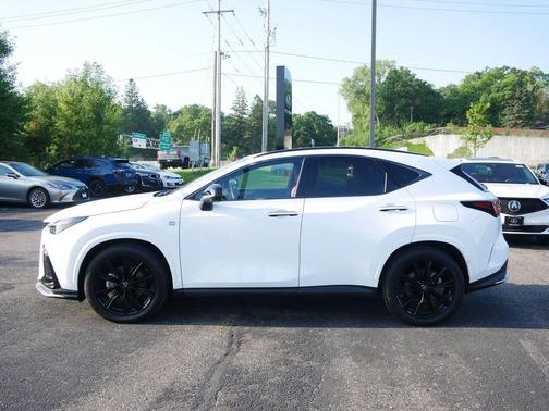 Ultra White 2024 Lexus NX 450h+ F SPORT Handling