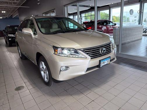 Satin Cashmere Metallic 2013 Lexus RX 350 Base