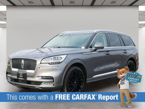 Asher Gray Metallic Clearcoat 2022 Lincoln Aviator Reserve AWD
