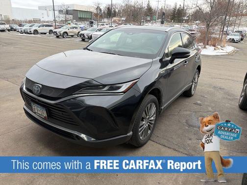 Celestial Black 2021 Toyota Venza Limited