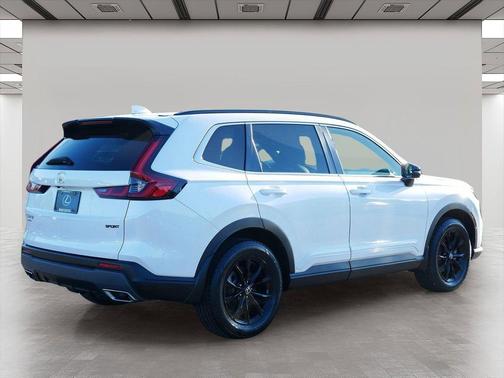 Platinum White Pearl 2024 Honda CR-V Hybrid Sport AWD