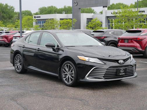 Midnight Black Metallic 2023 Toyota Camry XLE