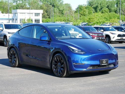 Deep Blue Metallic 2022 Tesla Model Y Performance Dual Motor All-Wheel Drive
