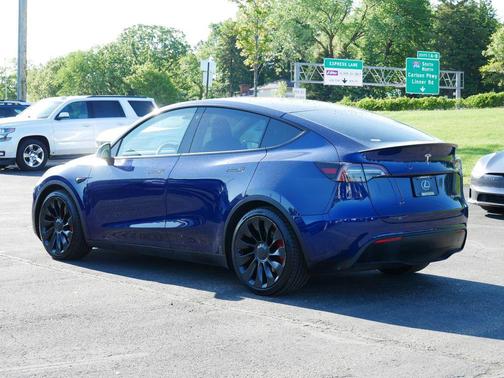 Deep Blue Metallic 2022 Tesla Model Y Performance Dual Motor All-Wheel Drive
