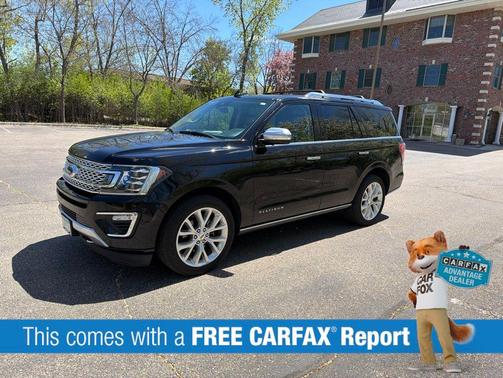 Agate Black Metallic 2019 Ford Expedition Platinum