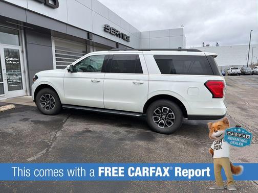 Star White Metallic Tri-Coat 2022 Ford Expedition Max XLT