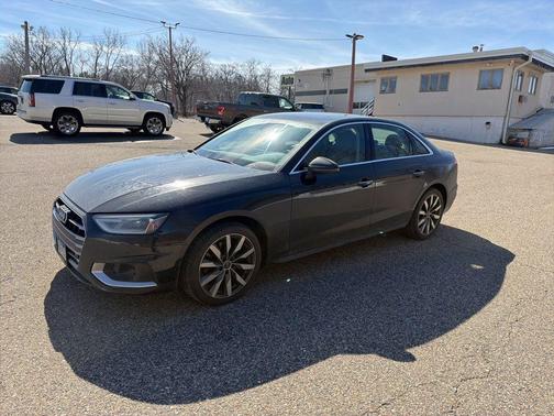 Black Metallic 2021 Audi A4 40 Premium