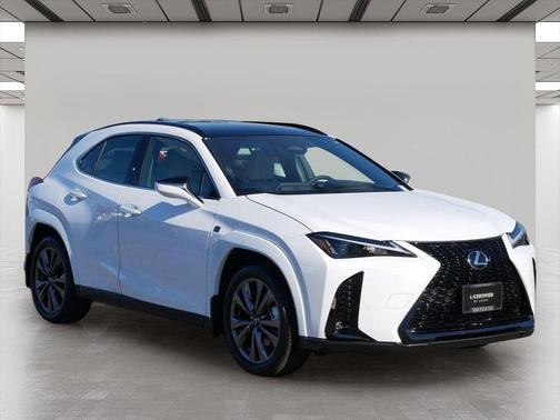 Ultra White w/Obsidian Roof 2026 Lexus UX 300h F SPORT Design