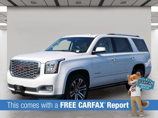 White Frost Tricoat 2018 GMC Yukon Denali