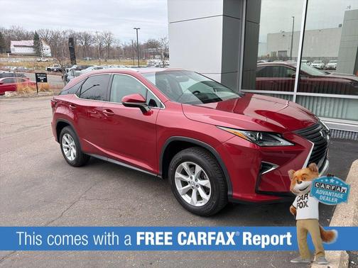 Matador Red Mica 2016 Lexus RX 350 Base