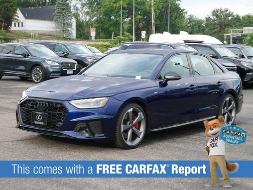 Navarra Blue Metallic 2023 Audi A4 45 S line Premium Plus