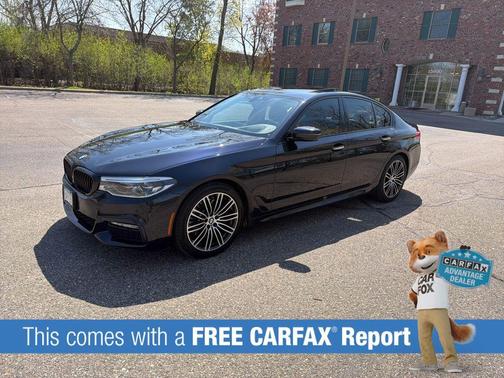Carbon Black Metallic 2018 BMW 540 xDrive