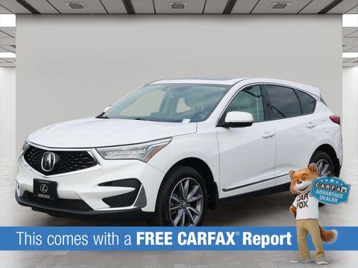 Platinum White Pearl 2021 Acura RDX Technology Package