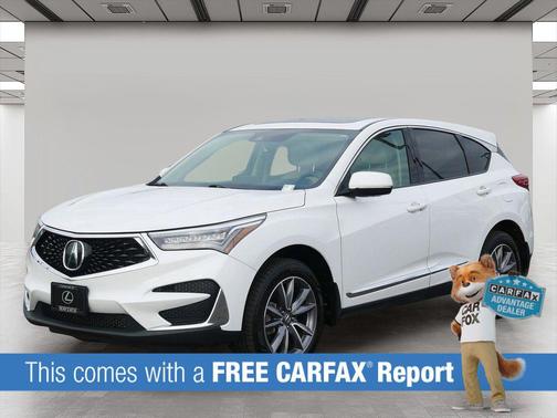 Platinum White Pearl 2021 Acura RDX Technology Package