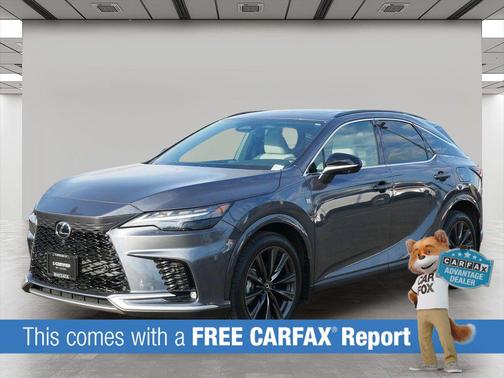 Cloudburst Gray 2025 Lexus RX 350 F SPORT Design