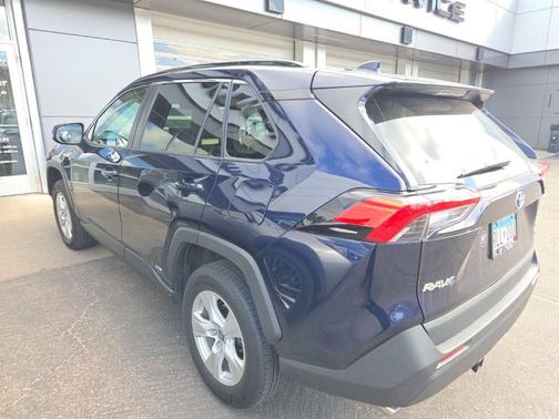Blue Flame 2021 Toyota RAV4 Hybrid XLE
