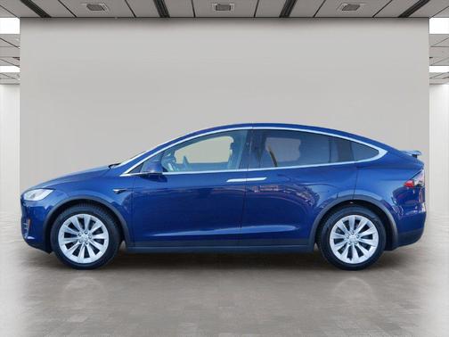 Deep Blue Metallic 2019 Tesla Model X Long Range