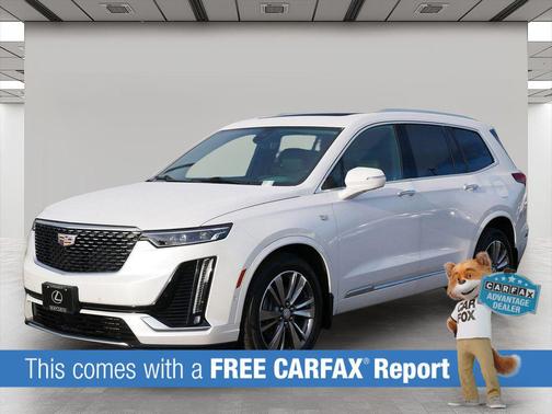 Crystal White Tricoat 2020 Cadillac XT6 Premium Luxury AWD
