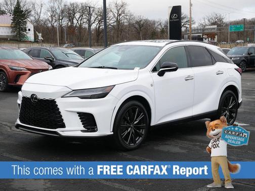 Ultra White 2024 Lexus RX 350 F SPORT Handling