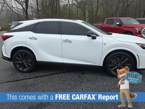 Ultra White 2024 Lexus RX 350 F SPORT Handling