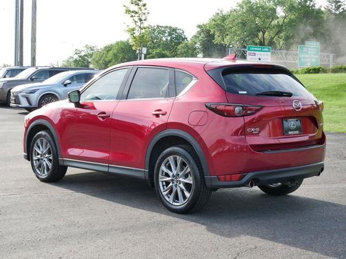 Soul Red Crystal Metallic 2021 Mazda CX-5 Grand Touring