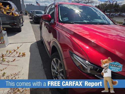 Soul Red Crystal Metallic 2021 Mazda CX-5 Grand Touring