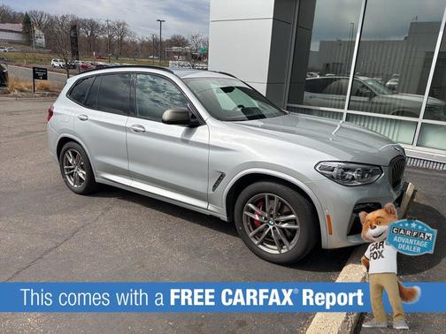 Glacier Silver Metallic 2021 BMW X3 M40i