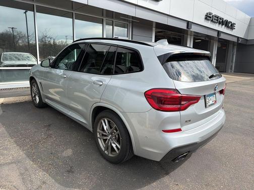 Glacier Silver Metallic 2021 BMW X3 M40i